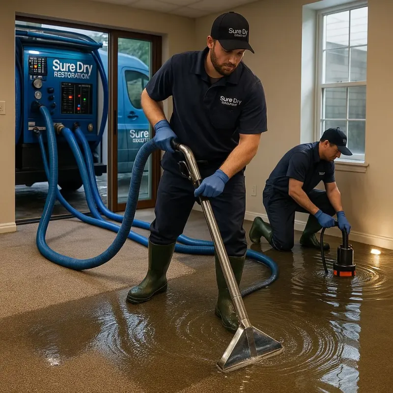 Water Extraction and Removal process in Mathews, LA